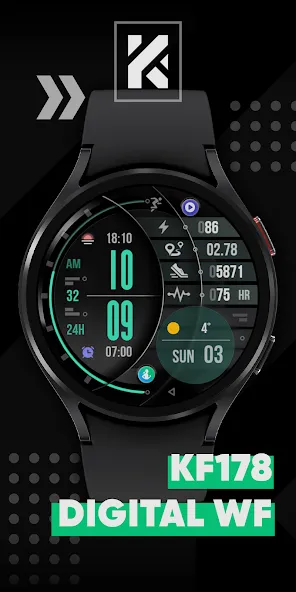 KF178 WATCH FACE screenshot 1