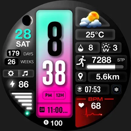 ML2U 268 Watch Face screenshot 26