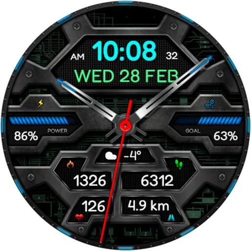 VOLTAN v2 URX117 Watch face screenshot 21