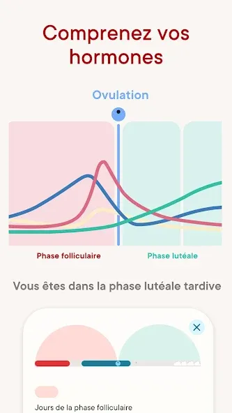 Calendrier des règles Clue screenshot 5