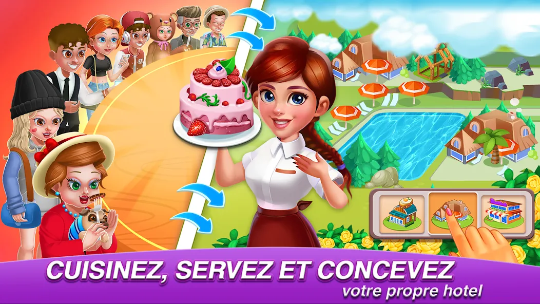 Cooking World: Jeux de cuisine screenshot 1