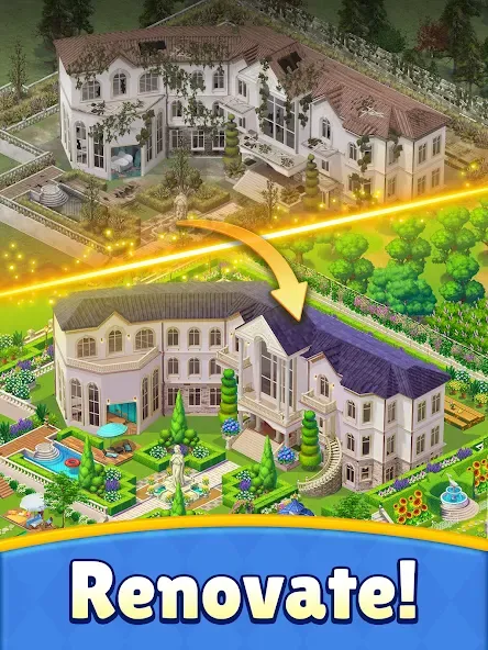 SunnyMatch: Renovate & Collect screenshot 9