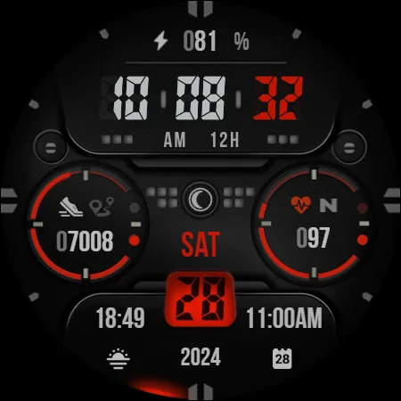 KF159 Watch face screenshot 10