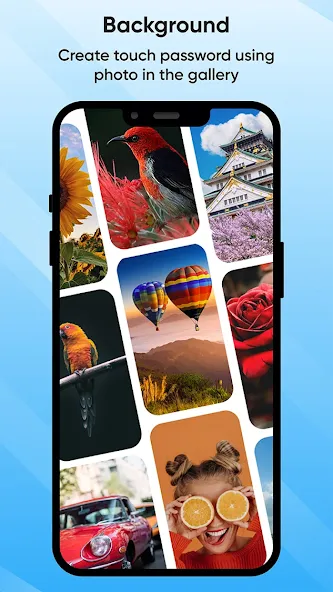 ロック画面をタッチ 写真をタッチ screenshot 2