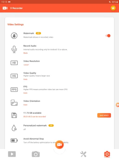 Bildschirmrekorder Videoeditor screenshot 11