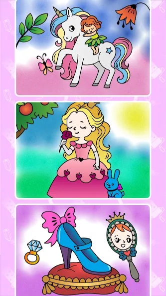 Juegos para niñas de colorear screenshot 16