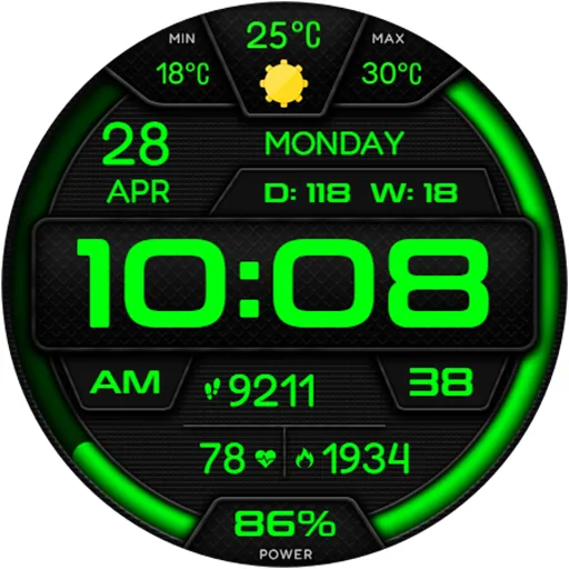 DIGI BRUNATOL Watch face screenshot 18