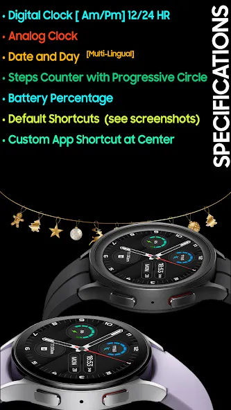 IA124 Classic Hybrid Watchface screenshot 6