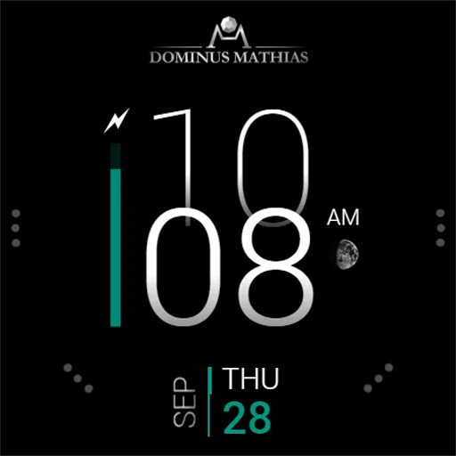 DM040 Digital Watch Face screenshot 8