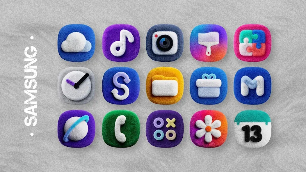 Fluffy OneUi Icons screenshot 1
