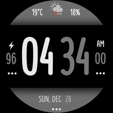 Living Digits Watch Face screenshot 5