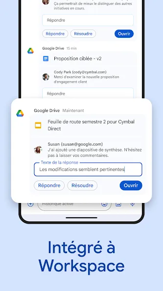 Google Chat screenshot 5
