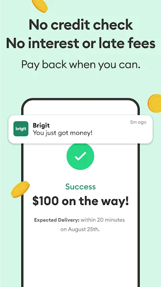 Brigit: Cash Advance & Credit screenshot 2
