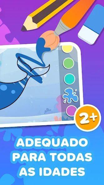 Puzzle de Colorir para Criança screenshot 2