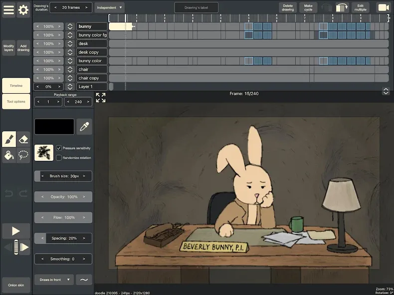 RoughAnimator - animation app screenshot 1