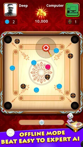 World Of Carrom :3D Board Game screenshot 4