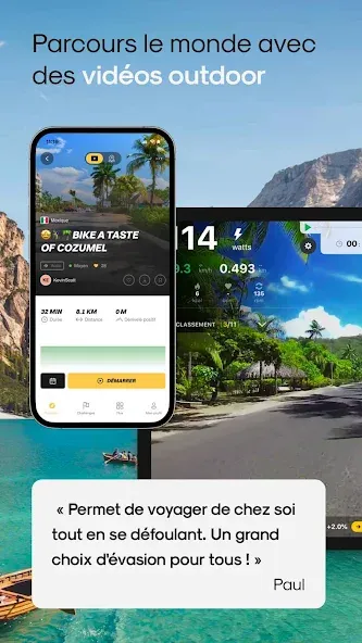 Kinomap : Pédalez Courez Ramez screenshot 2