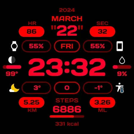 Qumoo Watch Face screenshot 15