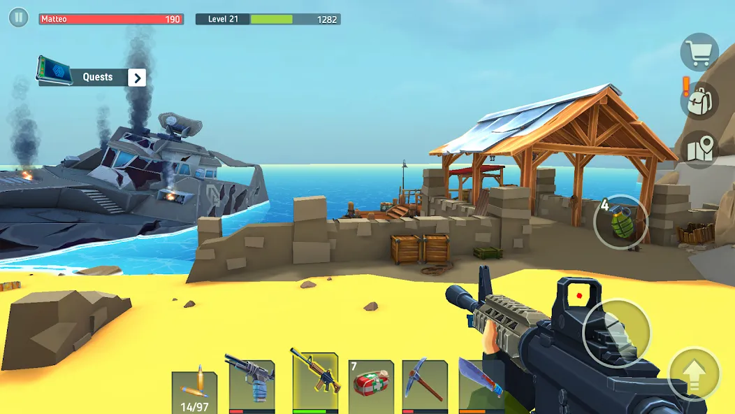 TEGRA: Zombies und Überleben screenshot 2