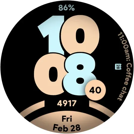 Pixel Sporty Pro - Watch face screenshot 8