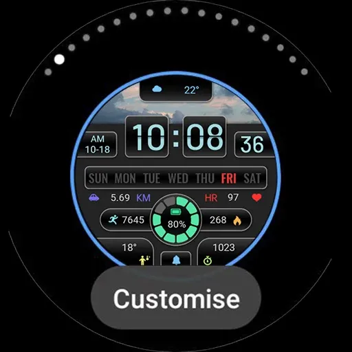 Multifunctional Flip ZKinWatch screenshot 38
