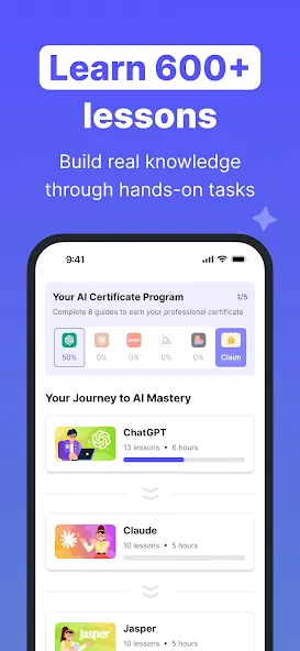 Coursiv: AI Tools Mastery screenshot 4