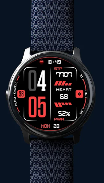 Oled - Digital v3 | watch face screenshot 4