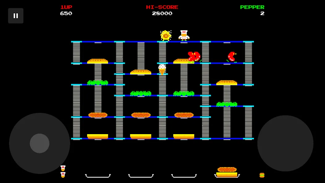 Burger Dasher: Retro Arcade screenshot 4