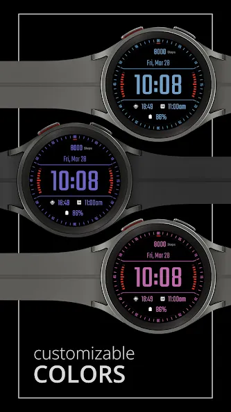 DADAM45: Graphic Watch Face screenshot 3