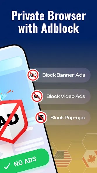 Free Adblocker Browser:Adblock screenshot 3