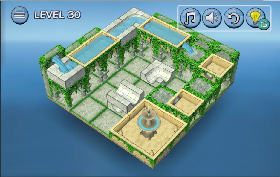 Flow Water Fountain Puzle 3D screenshot 18