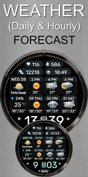 Weather Board 2 Black IW10 screenshot 8