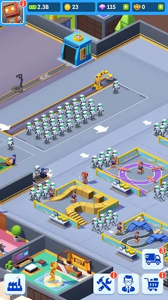 Tycoon de Robotique screenshot 4