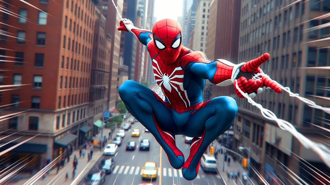 Spider Rope Hero: Crime Run 3D screenshot 1
