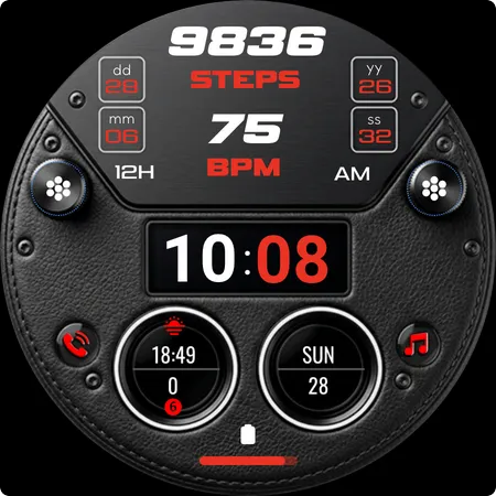 MJ200 Leather Digital Watch screenshot 26