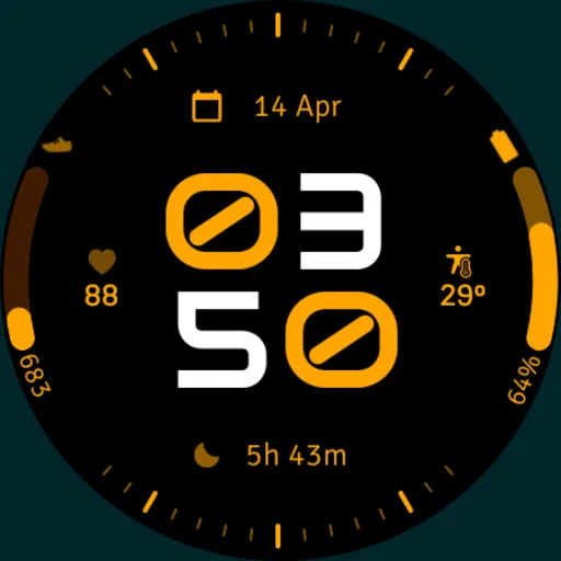 EXD156: Digital Watch Face screenshot 27
