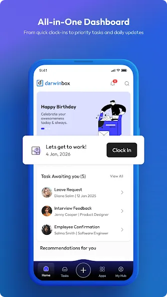 Darwinbox screenshot 2