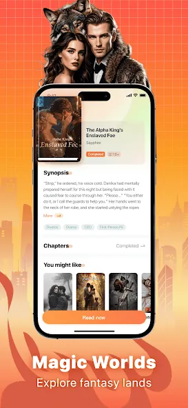 NoveFic - Web Novel & Stories screenshot 4
