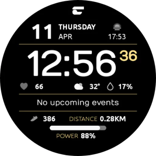 EXD035: Digital Watch Face screenshot 26