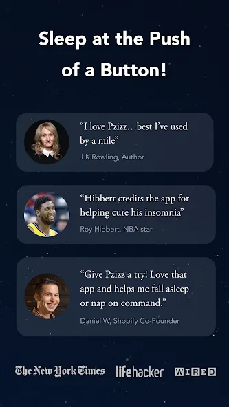 Pzizz - Sleep, Nap, Focus screenshot 1