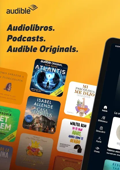 Audible:audiolibros y podcasts screenshot 9