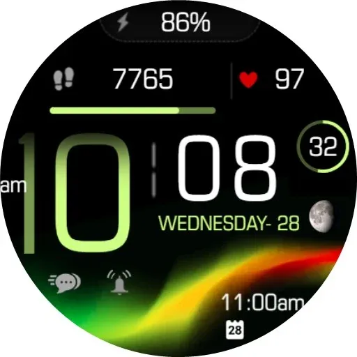 Black Stylish Aurora Lights 65 screenshot 18