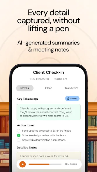 Hedy: AI Meeting Coach & Notes screenshot 4