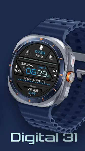CC Digital 31 watch face screenshot 6