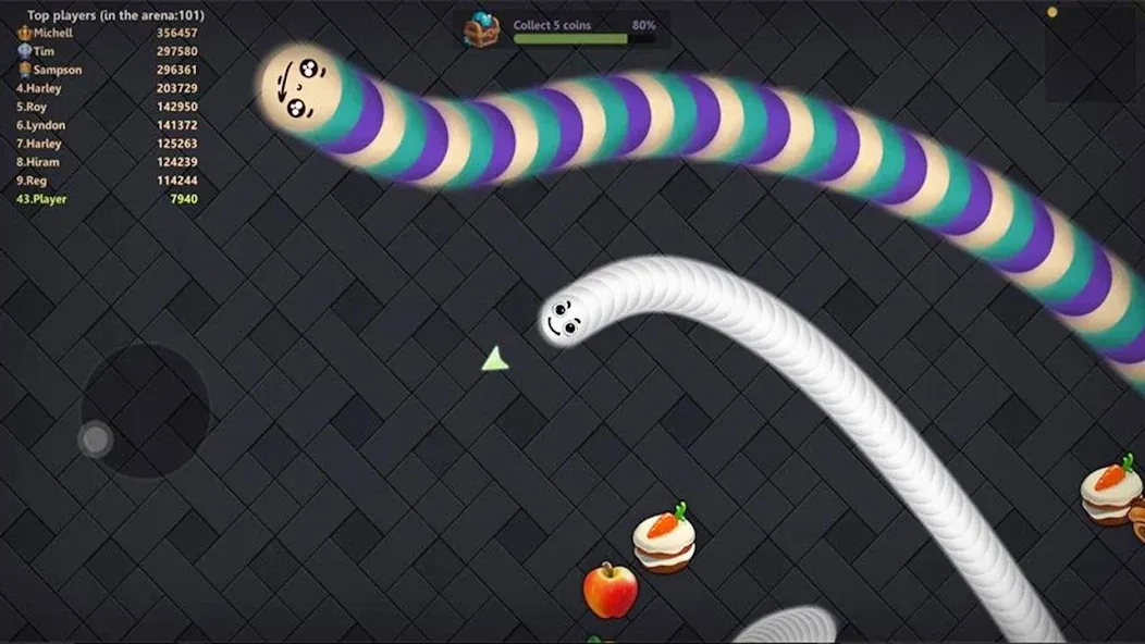 Snake Lite -动作街机贪吃蛇游戏 screenshot 11