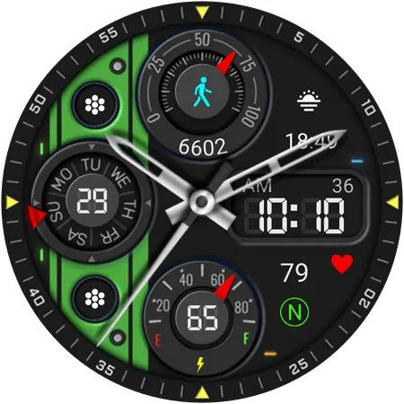 DB065 Kinetic Boost Watch Face screenshot 24