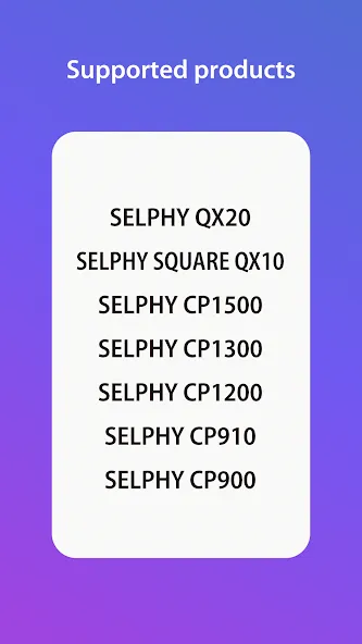 SELPHY Photo Layout screenshot 1