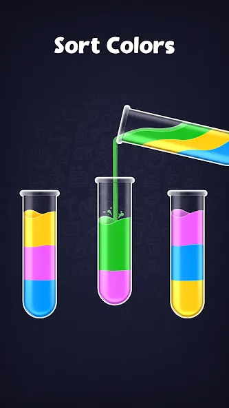 Waterscapes - Color Sort Game screenshot 1