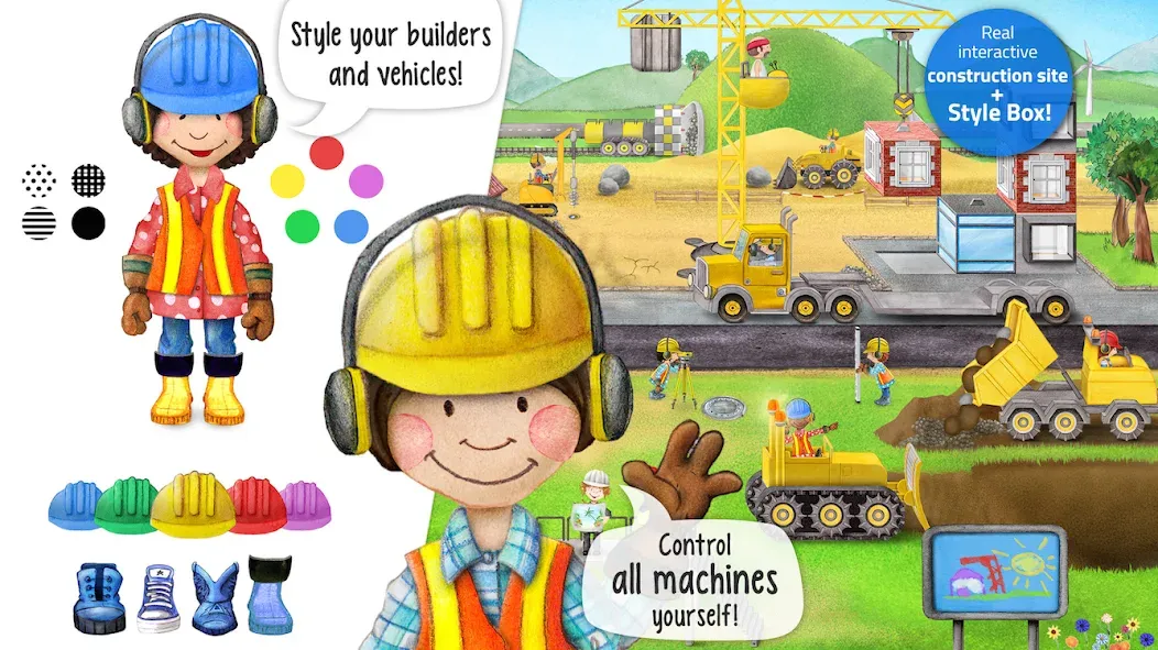 Tiny Builders: Kids' App Game screenshot 1