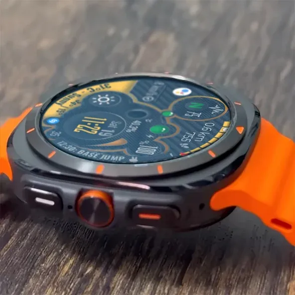 Digital Watch Face CUE104 screenshot 1